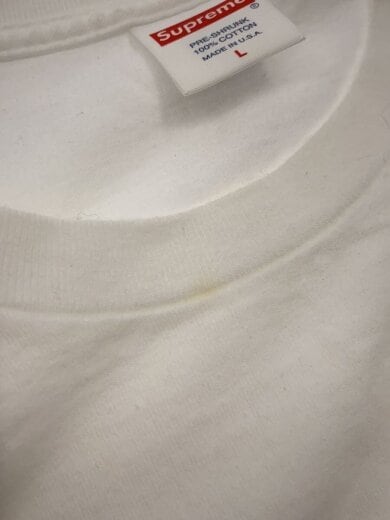 商品画像：Tシャツ/L/コットン/WHT 6