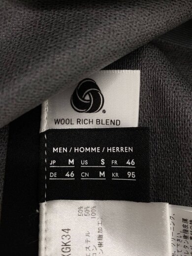 商品画像：ナイロンジャケット/M/ウール/BLK/DAMXGK34 4