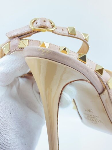 商品画像：パンプス/35.5/BEG/エナメル/ZW2S0393 6