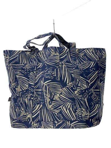 商品画像：トートバッグ/コットン/NVY/総柄/59270 1