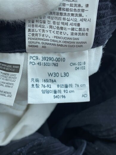 商品画像：ボトム/30/コーデュロイ/NVY/39290-0010 5