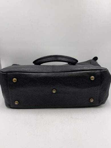 商品画像：トートバッグ/レザー/BLK/無地 4