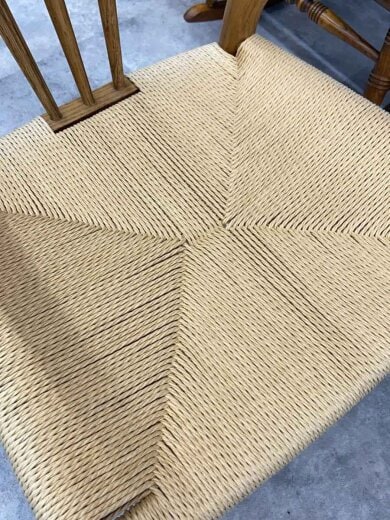 商品画像：ハイバックチェア/ウッド/BEG/イロハチェア 8