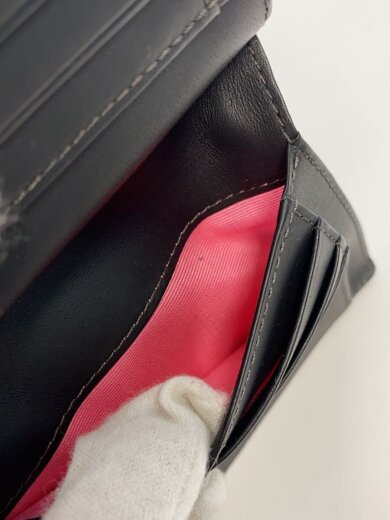 商品画像：2つ折り財布/牛革/BLK/レディース 7