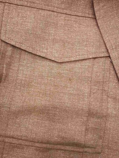 商品画像：長袖シャツ/S/シルク/総柄 9