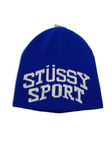 商品画像：ニットキャップ/--/アクリル/BLU/レディース/1321153 1