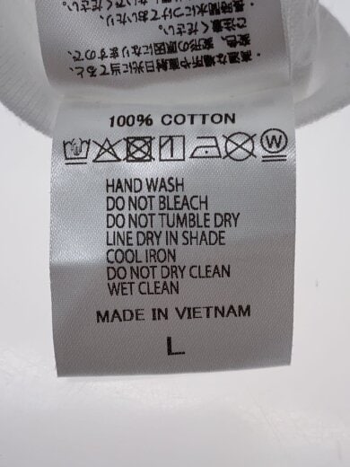 商品画像：Tシャツ/L/コットン/WHT/TCCJSM-25AW-01CS 4