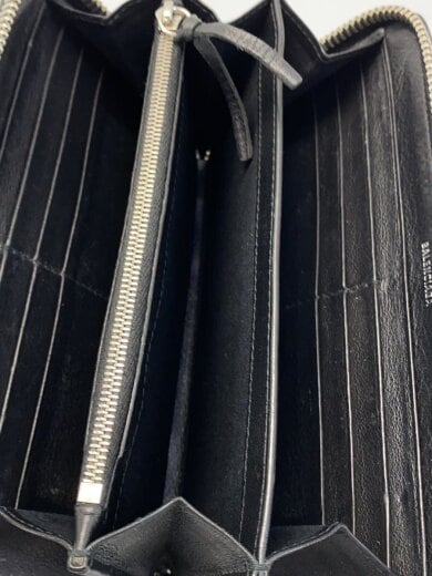 商品画像：長財布/レザー/BLK/メンズ 4