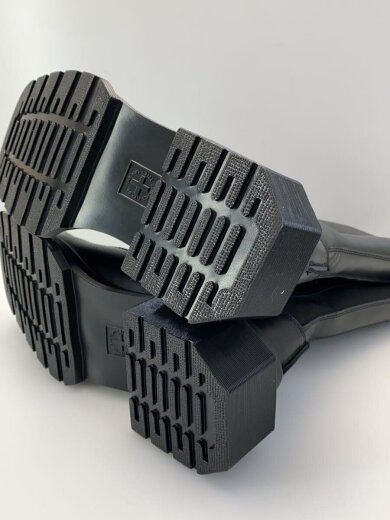 商品画像：サイドゴアブーツ/UK4/BLK/レザー/KV06A 4