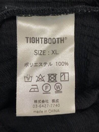 商品画像：ニット・セーター(薄手)/XL/ポリエステル/BLK 4