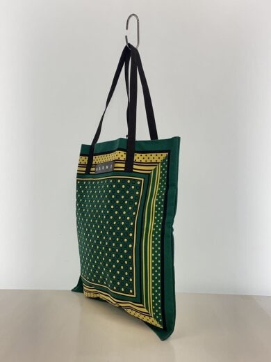 商品画像：バンダナトート/バッグ/コットン/GRN 2