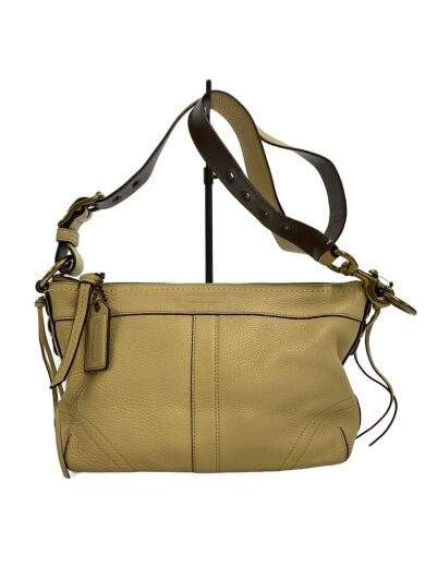 商品画像：ショルダーバッグ_アイボリー/レザー/BEG 1