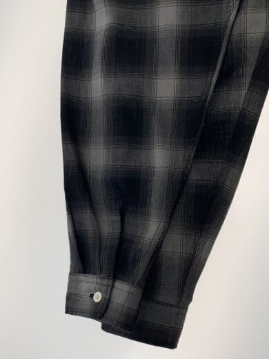 商品画像：L/S WOOLY CHECK SHIRT_ロングスリーブウーリーチェックシャツ/XS/ポリエステル 5