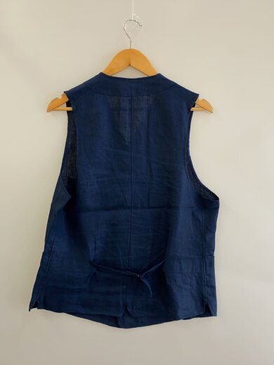 商品画像：SAGAN VEST/ベスト/M/リネン/NVY 2