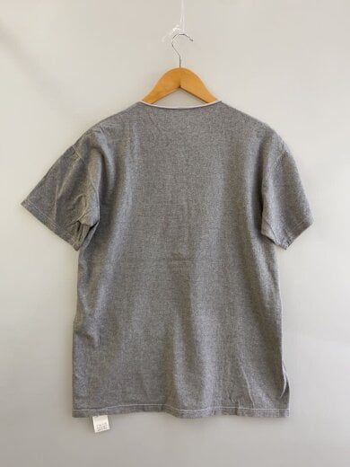 商品画像：ヘンリーネックカットソー/48/コットン/GRY 2