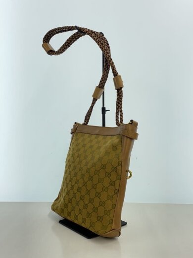 商品画像：ショルダーバッグ_GGキャンバス/キャンバス/BEG 2