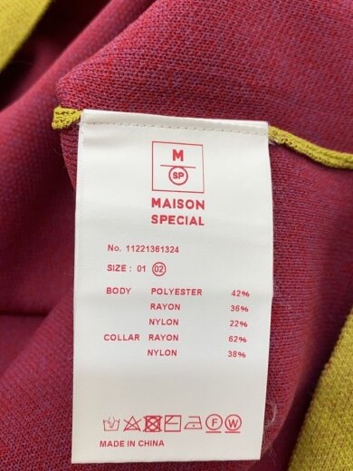 商品画像：ポロシャツ/M/ポリエステル/YLW/11221361324// 4