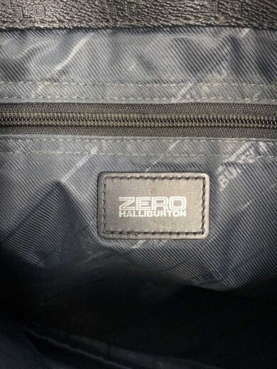 画像：ZERO HALLIBURTONバッグ/レザー/BLK5