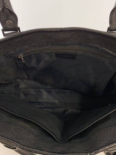 画像：ZERO HALLIBURTONバッグ/レザー/BLK6