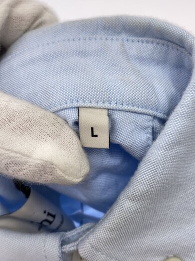 画像：AMI PARISシャツ/--/コットン/BLU4