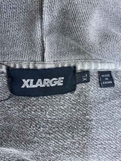 商品画像：ジップパーカー/XL/コットン/GRY/101233012033 3