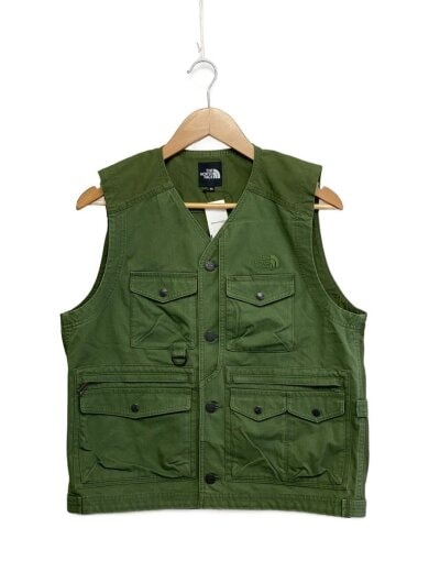 商品画像：FIREFLY CAMP VEST_ファイヤーフライキャンプベスト/M/ナイロン/GRN// 1