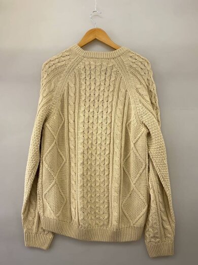 商品画像：NL CABLE KNIT SWEATER/M/ポリエステル/BEG/DQ5177-206// 2