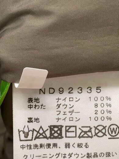商品画像：NUPTSE JACKET_ヌプシジャケット/M/ナイロン/GRY/無地 4