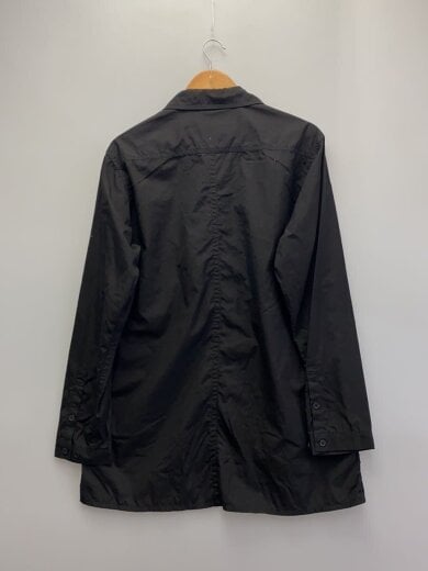 商品画像：CHAIN STITCH BROAD ZIP OPEN BLOUSE/2/コットン/BLK/HK-B05-001// 2