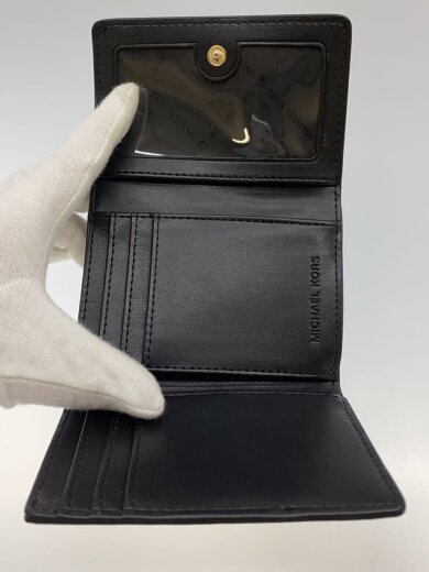 商品画像：3つ折り財布/レザー/BLK/レディース/35S3GTVE2L 4