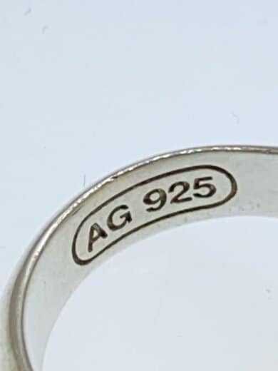商品画像：リング/SV925/19号/メンズ 4