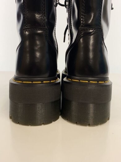 商品画像：レースアップブーツ/UK6/BLK/レザー/SH09Y/履きジワ有 5