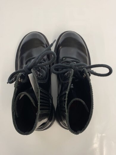 商品画像：レースアップブーツ/US9/BLK/レザー/Y02994/履きジワ有 4