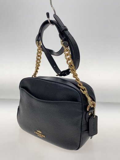 商品画像：ショルダーバッグ/レザー/BLK/29411// 2