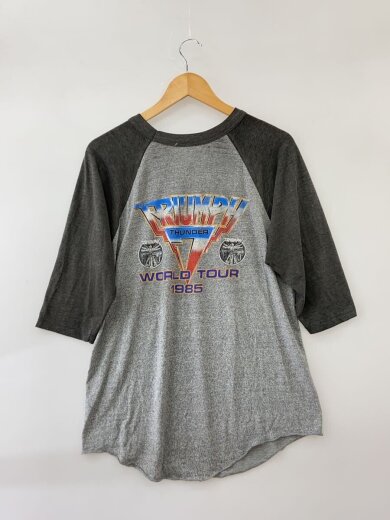 商品画像：7分袖カットソーTRIUMPH/80s/WORLD TOUR/ラグランGRY// 2