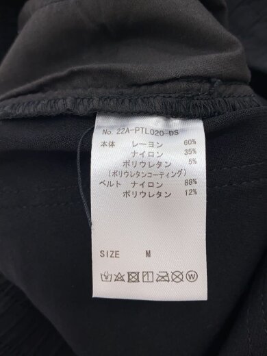 商品画像：コーティングカーゴイージーパンツ/30/レーヨン/BLK/無地/22A-PTL020-DS 5