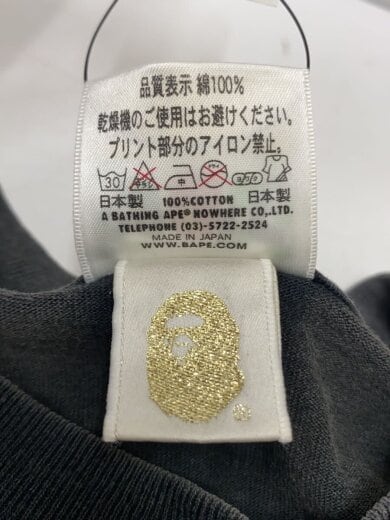 商品画像：Tシャツ/M/コットン/BLK/プリント// 4