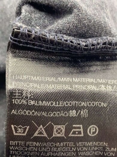 商品画像：Tシャツ/XS/コットン/BLK/ボーダー/AC3573// 4
