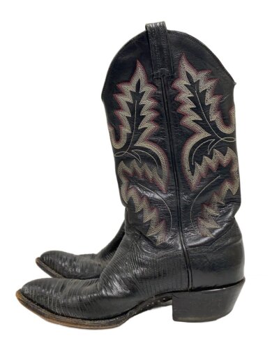 商品画像：ウェスタンブーツ/UK7.5/BLK/レザー 1