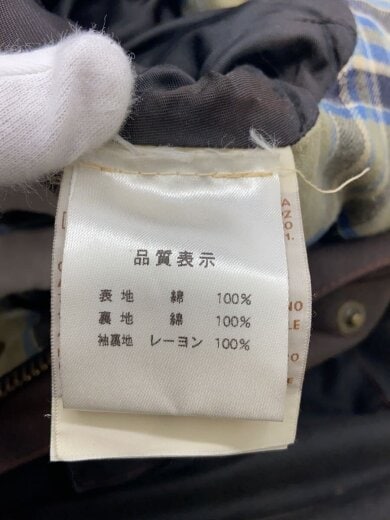 商品画像：TRAALNASTER/オイルドジャケット/M/コットン/BRW/チェック/833951 4