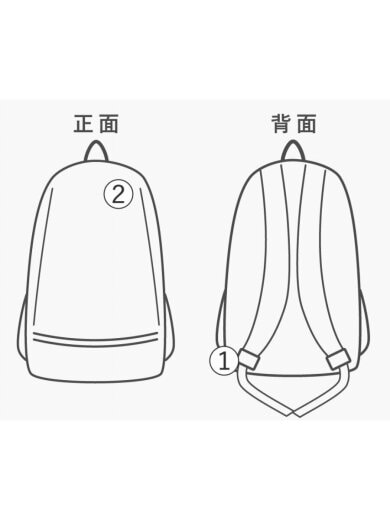 商品画像：リュック/--/BLK/無地// 9