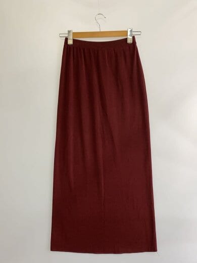 商品画像：ロングスカート/M/アクリル/BRD/無地/pe63-kg092 2