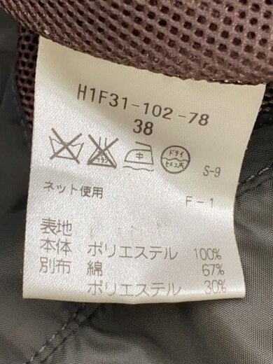 商品画像：ステンカラーコート/38/ポリエステル/KHK/H1F31-102-78 5