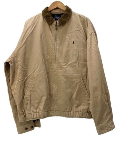 商品画像：90s/スイングトップ/襟コーデュロイ/裏地チェック柄 /ジャケット/XL/コットン 1