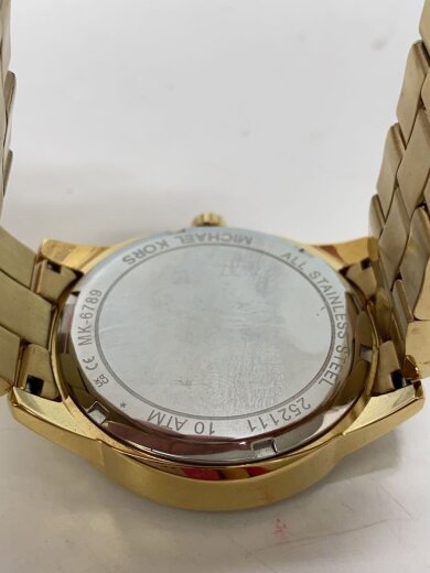 商品画像：クォーツ腕時計/アナログ/GLD/GLD/MK-6789// 3