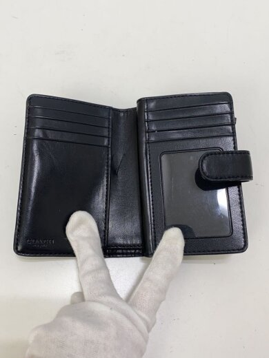 商品画像：2つ折り財布/レザー/BRW/総柄/レディース 4