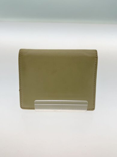 商品画像：2つ折り財布/レザー/BEG/無地/メンズ// 2