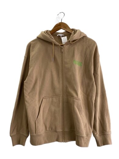 商品画像：ジップパーカー/--/コットン/BEG/T3380/OVERSIZED ZIP HOODIE// 1