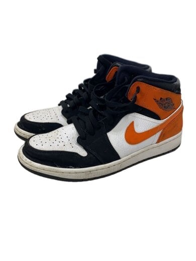 商品画像：AIR JORDAN 1 MID/エアジョーダン1ミッド/ブラック/554724-058/27cm/BLK// 1