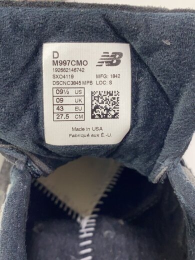 商品画像：M997/ブラック/Made in USA/27.5cm/BLK 7